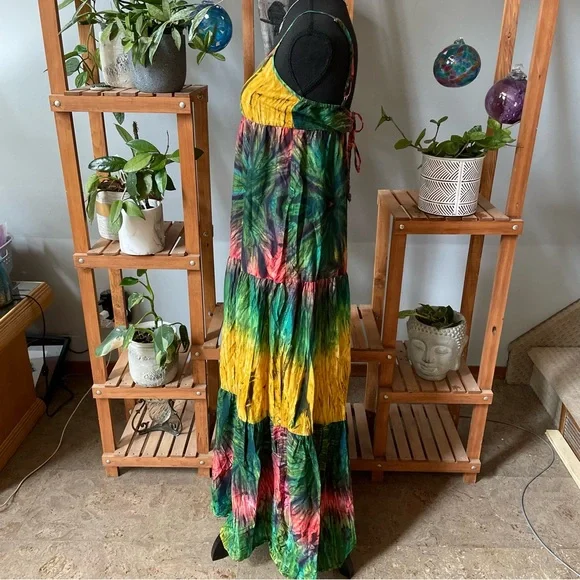L.O.G.G Tie Dye Maxi Dress - Picture 6 of 7